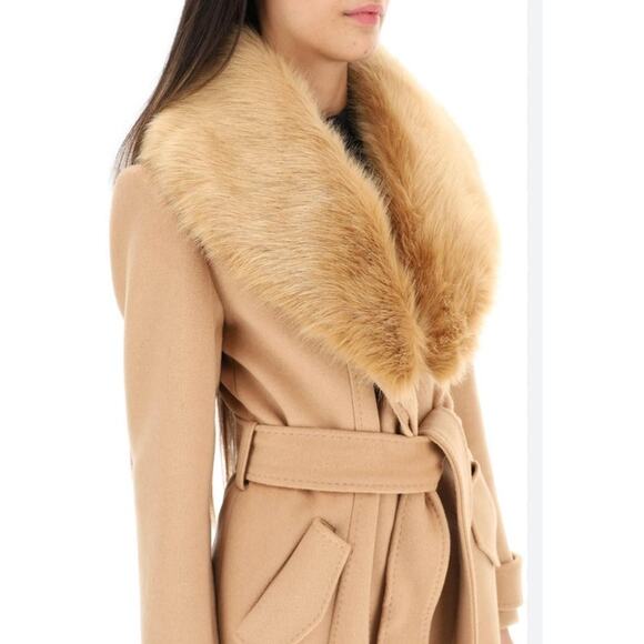 Guess by Marciano - Romina Coat in Blond Ambition Camel Brown - Picture 5 of 5